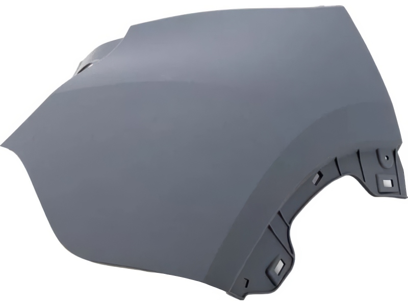 Polaina Moldura Ponteira do Parachoque para Renault Kwid 18/22