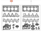 Jogo de Juntas do Motor para Renault Duster Oroch 16/21 1.6 16v